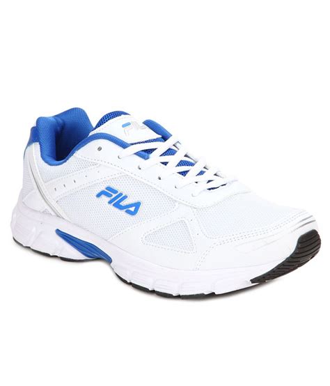 Fila White Running Shoes Price in India- Buy Fila White Running Shoes ...