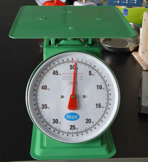 Mechanical 50kg Flat Tray Weighing Balance Scale - Buy Balance,50kg Flat Tray Scale,Mechanical ...