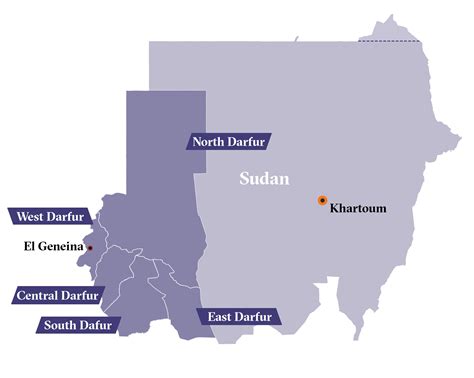 Darfur Genocide Map