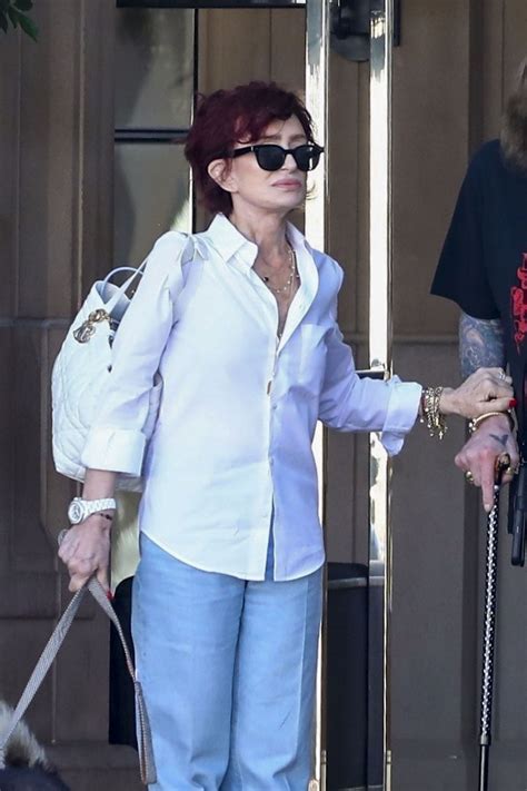 SHARON OSBOURNE Out for a Meal in Beverly Hills 09/07/2023 – HawtCelebs