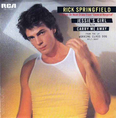 Certain Songs #1920: Rick Springfield - "Jessie's Girl"