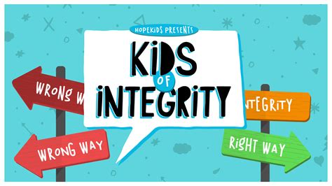 HopeKids Service Plan: Kids of Integrity