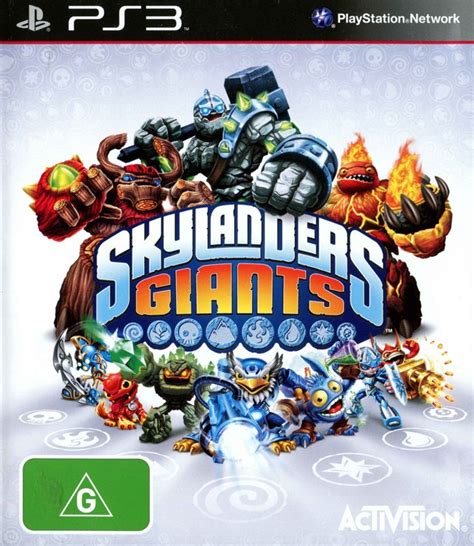 Skylanders Giants (2012) PlayStation 3 box cover art - MobyGames