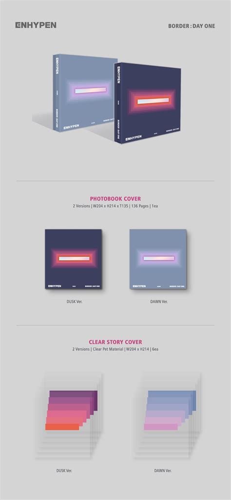 ENHYPEN '[BORDER : DAY ONE]' debut guide: Release dates, concept photos ...