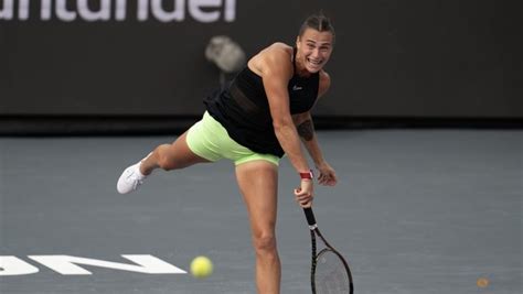 Top seed Sabalenka knocks Rybakina out of WTA Finals - CNA