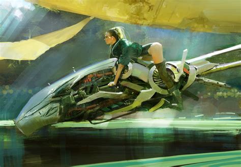 ArtStation - rider | Cyberpunk art, Futuristic art, Science fiction artwork