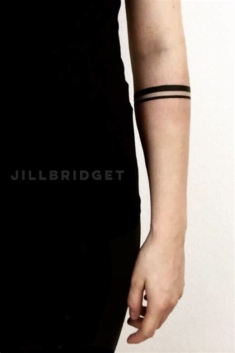 Bracelet tattoo | Solid band tattoo | Stripes tattoo arm Line Tattoo Arm, Black Band Tattoo ...