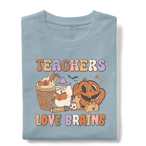 Teacher Love Brains Full Color Transfer – Ton Atelier