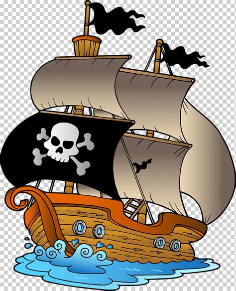 Descarga gratis | Piratería de barcos, piratas, dibujos animados, Reino ...