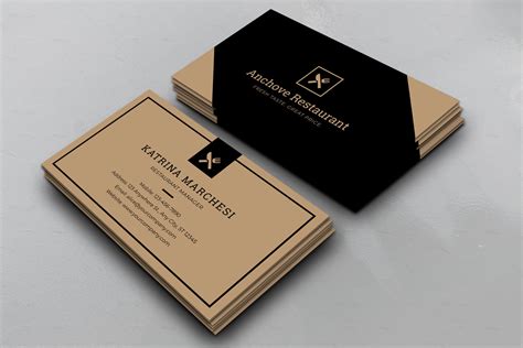 Restaurant Business Card By Thestyle | TheHungryJPEG