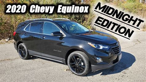 2020 Chevy Equinox MIDNIGHT EDITION - LT AWD - Full Review & Walk Around - YouTube