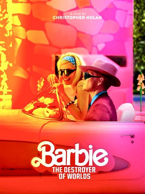 Barbie Movie Poster Sticker