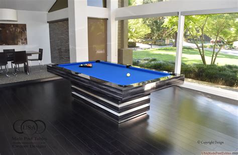 Hermosa Modern Pool Table Contemporary Style