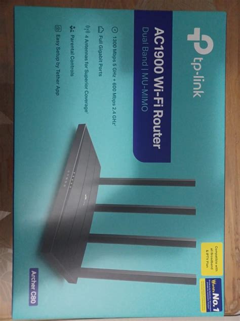 Tplink Archer C80 WiFi router, Computers & Tech, Parts & Accessories ...