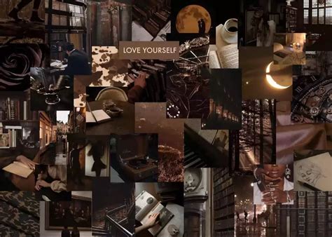 Dark Brown Aesthetic Wallpaper Collection