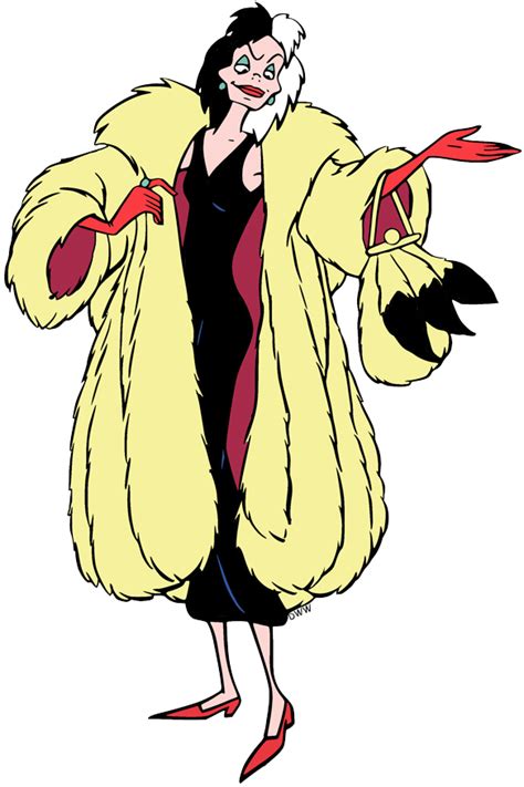 Cruella De Vil Clip Art Images | Disney Clip Art Galore - Clip Art Library