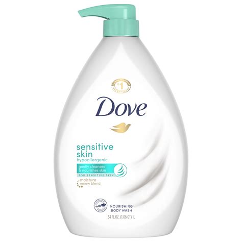 Dove Body Wash Sensitive Skin 34 fl. Oz. - Walmart.com - Walmart.com