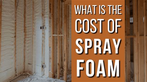 How much does spray foam insulation cost?