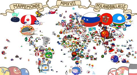 Official Polandball World Map 2017 : r/polandball