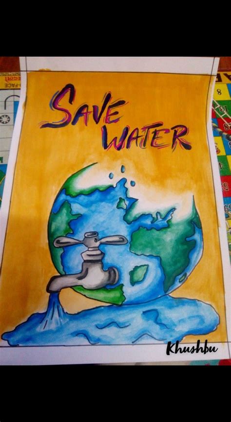 Save Water Poster