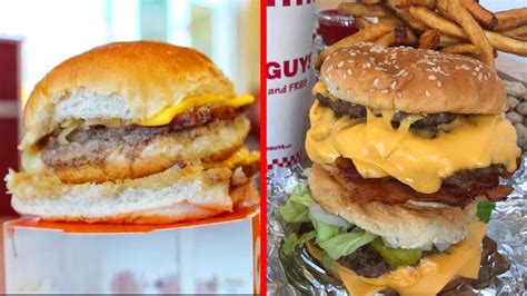 Top 10 Best Fast Food Burgers In America - YouTube