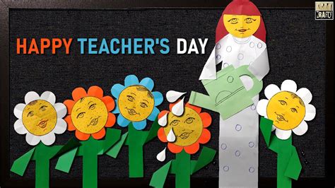 TEACHER'S DAY SPECIAL: Decorate your Bulletin Board for "Teacher's Day" | Celebration | DIY ...