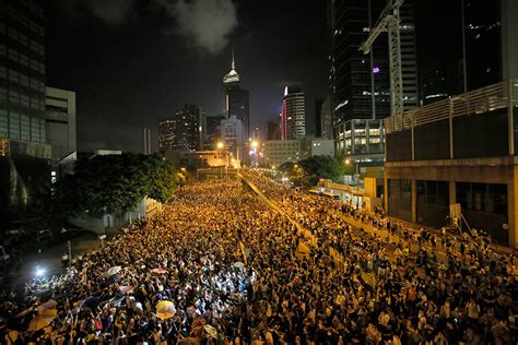 Hong Kong protests: In the thick of it