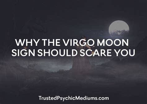 The Virgo Moon is so powerful that it scares most people. Here's why...