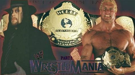 WWE WrestleMania 13: The Undertaker vs Psycho Sid - World Heavyweight ...