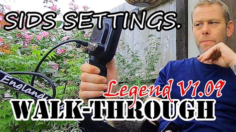 NOKTA LEGEND, SIDS PRO SETTINGS V1.09. METAL DETECTING - YouTube