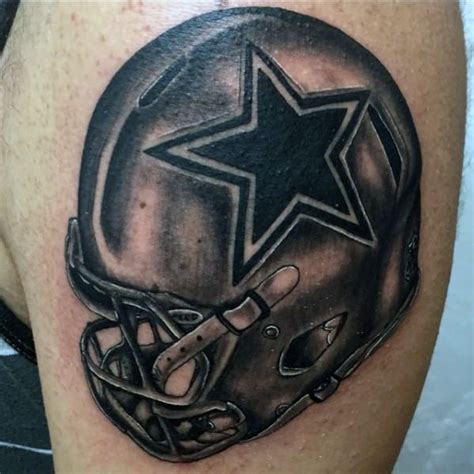 50 Dallas Cowboys Tattoos For Men - Manly NFL Ink Ideas