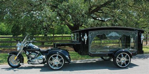 Motorcycle Hearse | Chauvin Funeral Home & Crematory