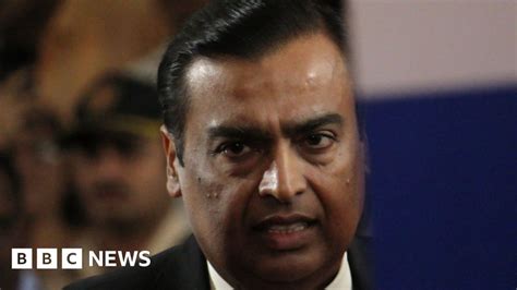 Mukesh Ambani: Asia's richest man takes on retail giant Amazon - BBC News