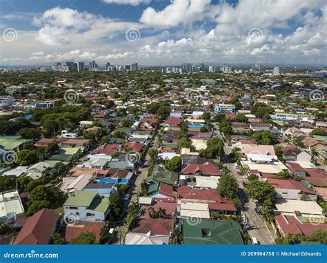 Aerial of BF Paranaque, and Alabang Skyline in Background. it is the Largest Subdivision in Asia ...