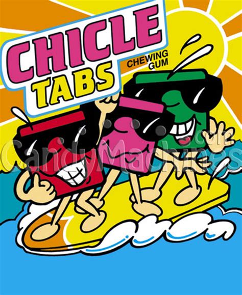 Chicle Tabs Gum (9900 ct) - CandyMachines.com