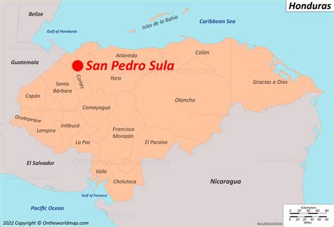 Mapa De San Pedro Sula Honduras Mapas Detallados De San Pedro Sula ...