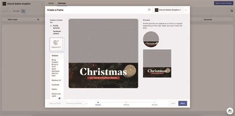 3 Free Christmas Facebook Profile Frames – CMG | Church Motion Graphics