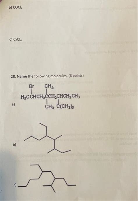 Solved 27. Draw the bond-line formulas for the following | Chegg.com