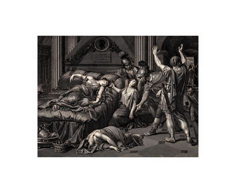 Shop Wall Art - Prints - Old Prints - Death of Cleopatra | All The Decor