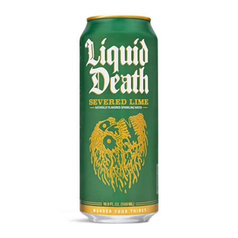 Liquid Death Severed Lime Sparkling Water, 16.9 fl oz - QFC