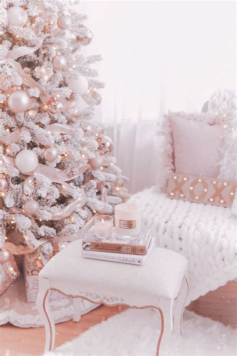 Couture Rose Gold & Blush Christmas Tree Decoration Details - J'adore ...