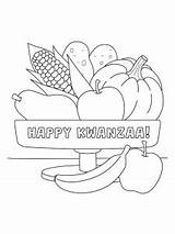 Kwanzaa coloring Page  Free Printable sketch template