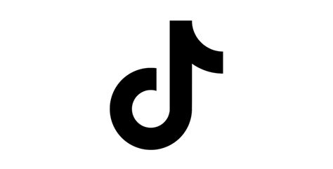 Tik tok logo black background - curevse