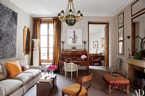 See How One Designer Turned His Paris Duplex Into an Elegant Display of Artwork and Antiques ...