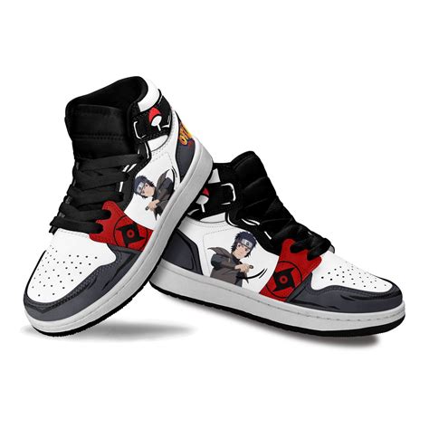 Shisui Uchiha Kids Sneakers Custom Anime NRT Kids Jordan 1 Shoes – Choose Life. Choose Style