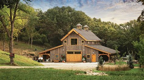 This Barn-Style Timber Frame is an Entertainer's Dream