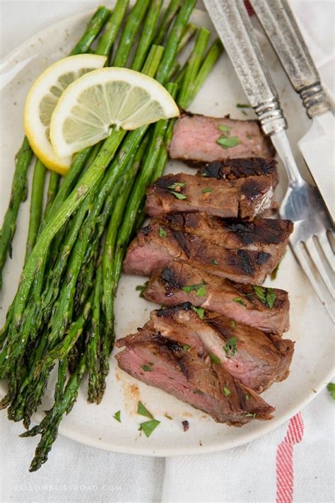 Grilled Steak Marinade with Printable Guide to Grilling Steak