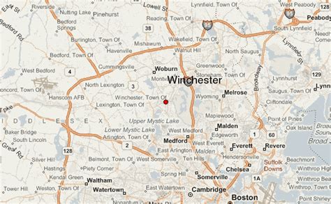 Winchester Street Map