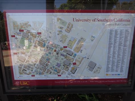 Usc Campus Map