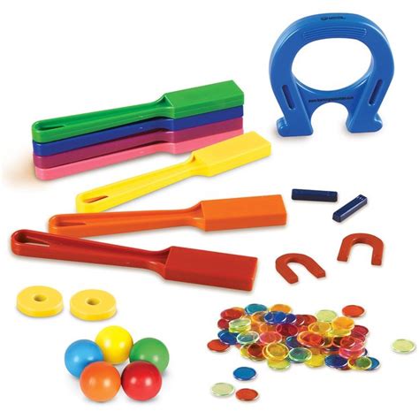 Learning Resources Super Magnet Lab Kit, 119-Piece Kit, Ages 5 ...